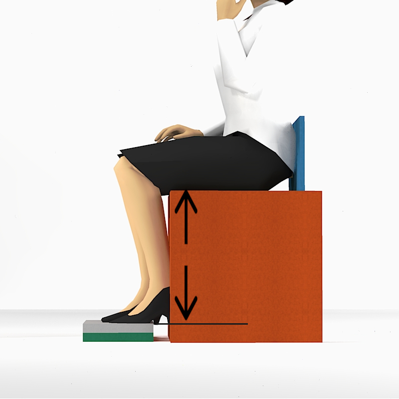 Comment mesurer la hauteur d'assise du fauteuil